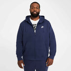Herren Sweatjacke Club Fleece mit Kapuze