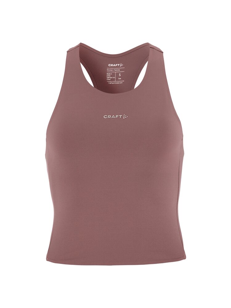 HYPERVENT CROPPED POCKET SINGLET Damen Funktionsshirt