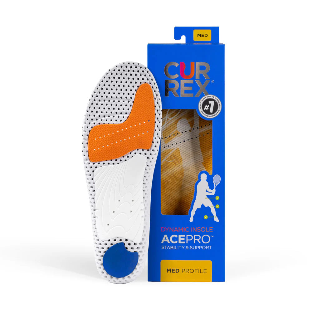 CURREX ACEPRO Mid Einlegesohle für Sport & Laufkomfort