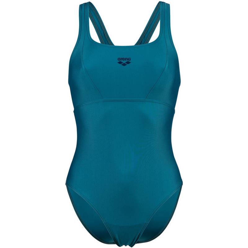 WOMEN'S  SOLID SWIMSUIT CONTRO