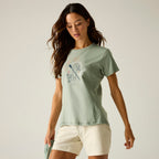 TRANSQUILITY III TEE Damen Wandershirt