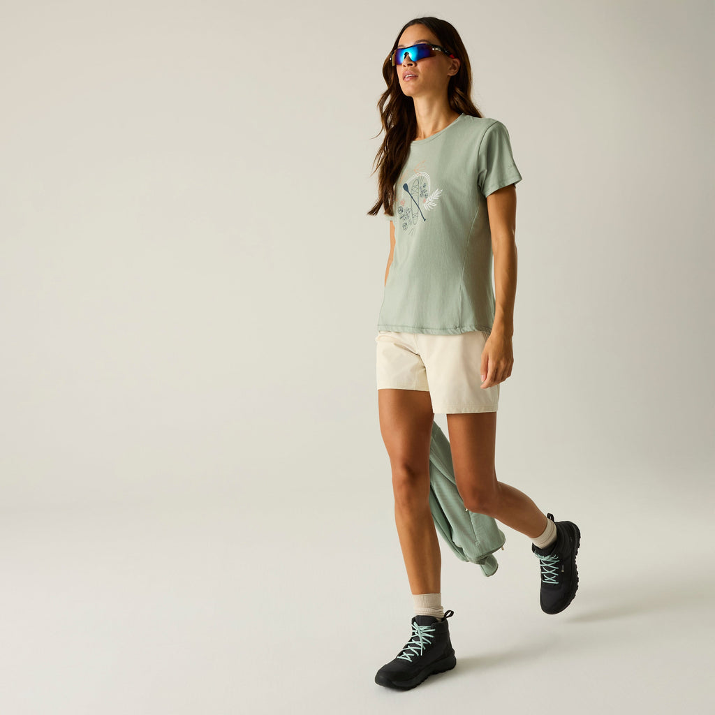 TRANSQUILITY III TEE Damen Wandershirt