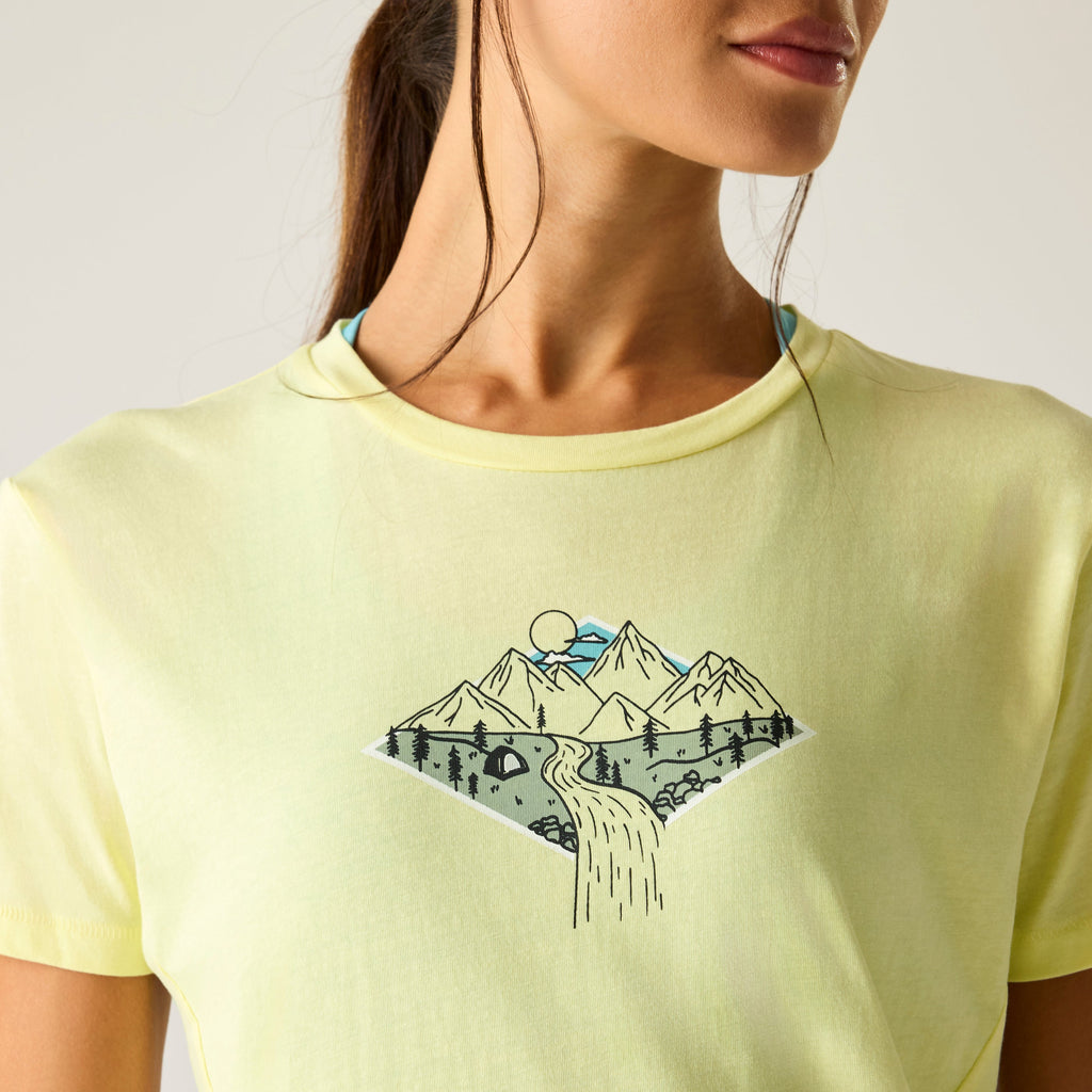 TRANSQUILITY III TEE Damen Wandershirt
