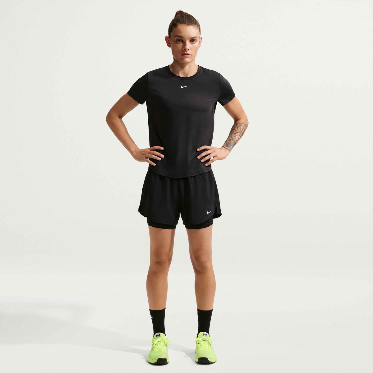 Damen Shorts W NK ONE DF HR 3IN 2N1