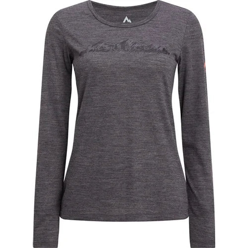 MCKINLEY Shane LS W Damen Langarmshirt mit Merinowolle