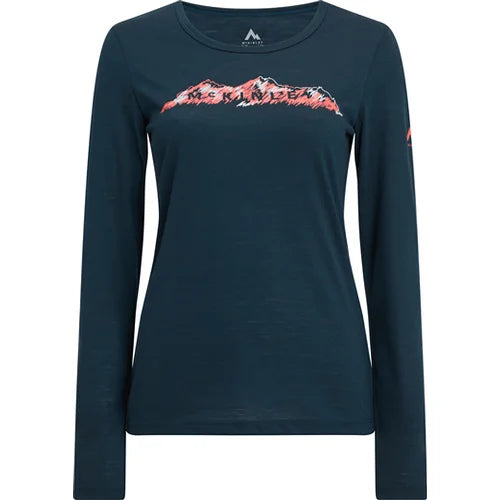 MCKINLEY Shane LS W Damen Langarmshirt mit Merinowolle