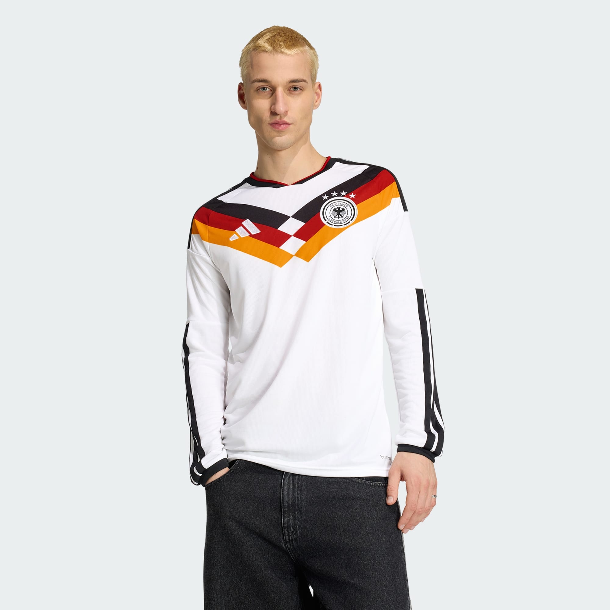 Adidas DFB H Jsy L Deutschland 26 Heimtrikot, langärmlig