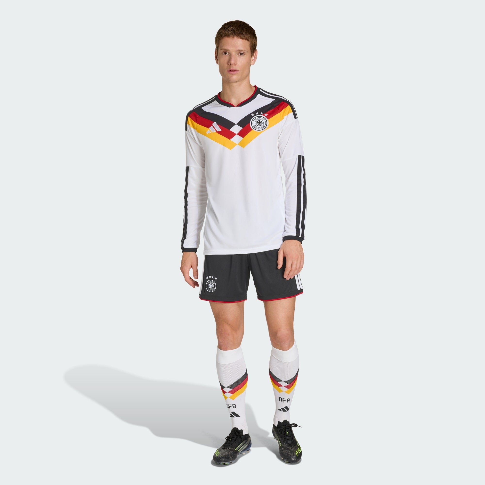 Adidas DFB H Jsy L Deutschland 26 Heimtrikot, langärmlig