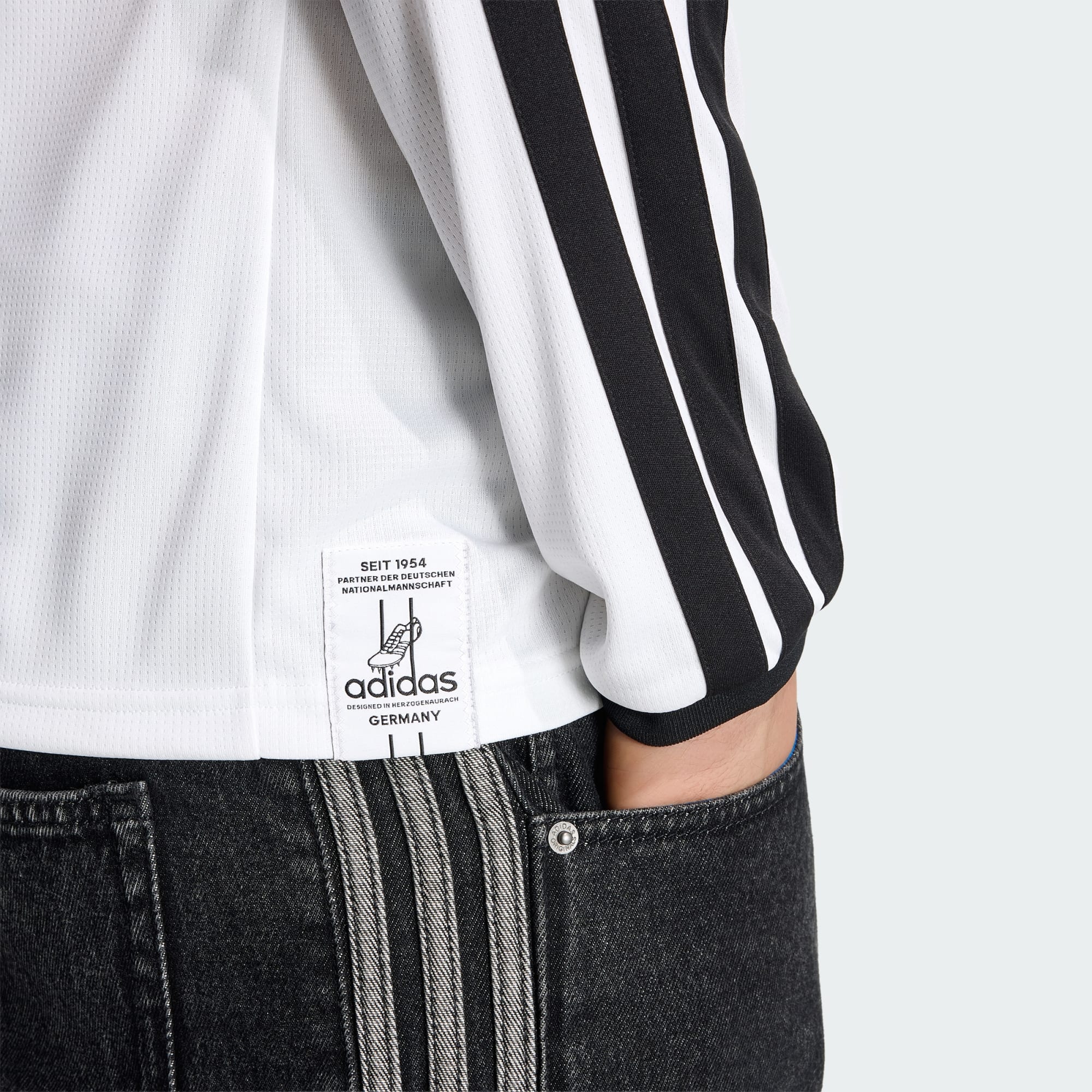 Adidas DFB H Jsy L Deutschland 26 Heimtrikot, langärmlig