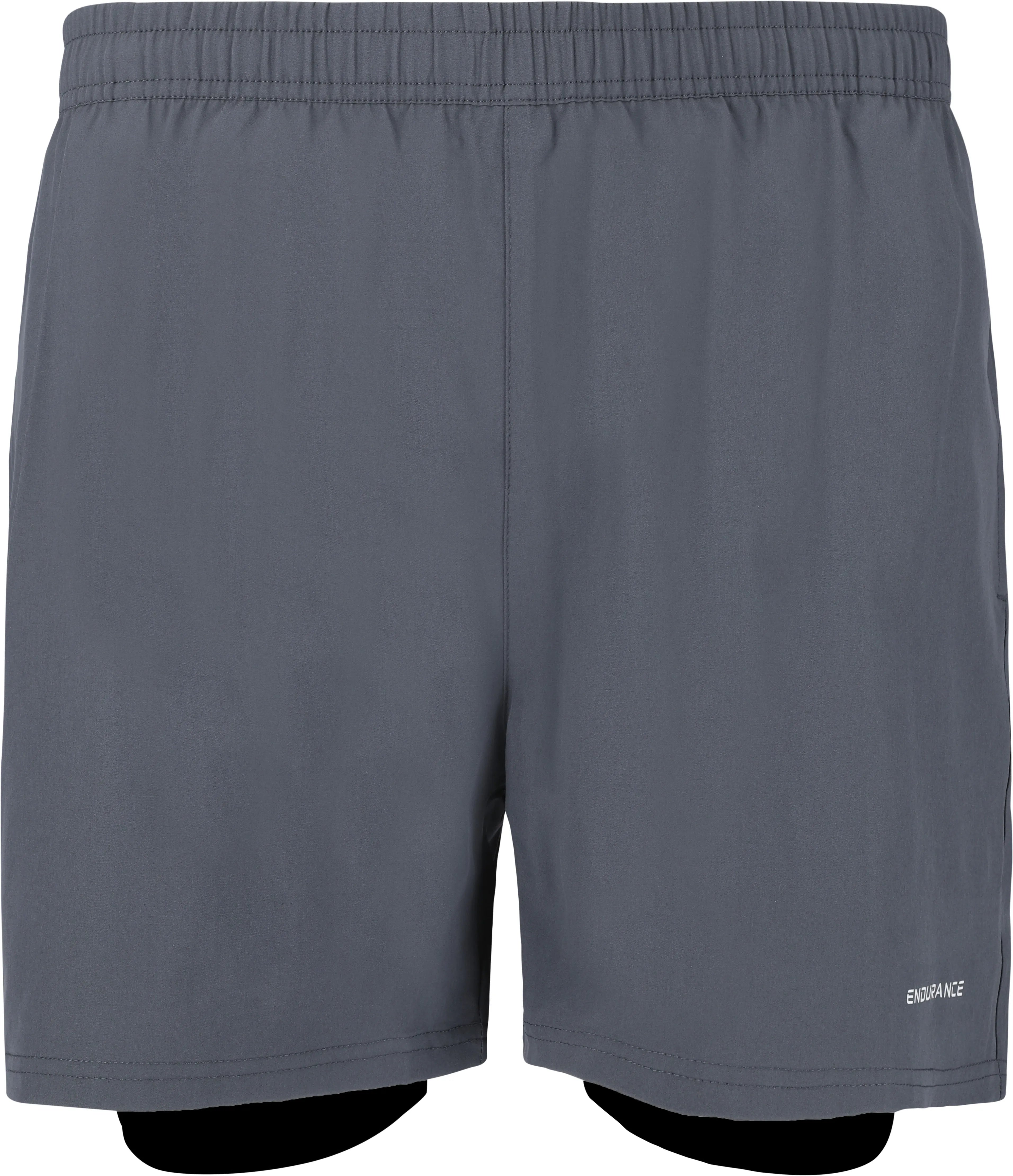 ENDURANCE Kros 2-in-1 Shorts Herren – Sporthose atmungsaktiv