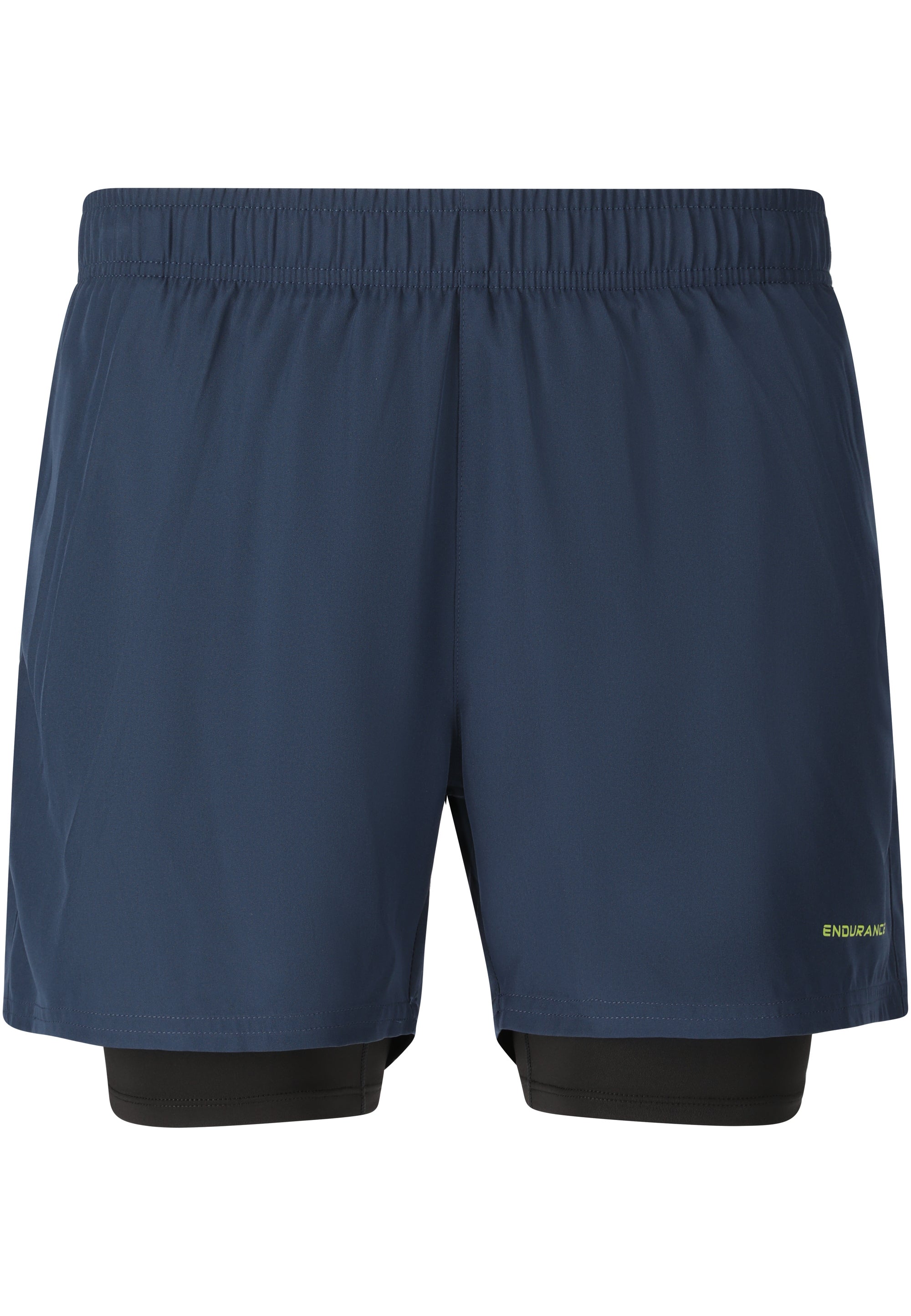 ENDURANCE Kros 2-in-1 Shorts Herren – atmungsaktive Sporthose