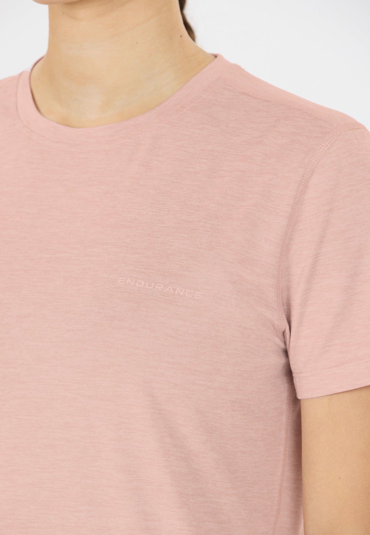 Alvaly W Melange S/S Tee Damen Sportshirt