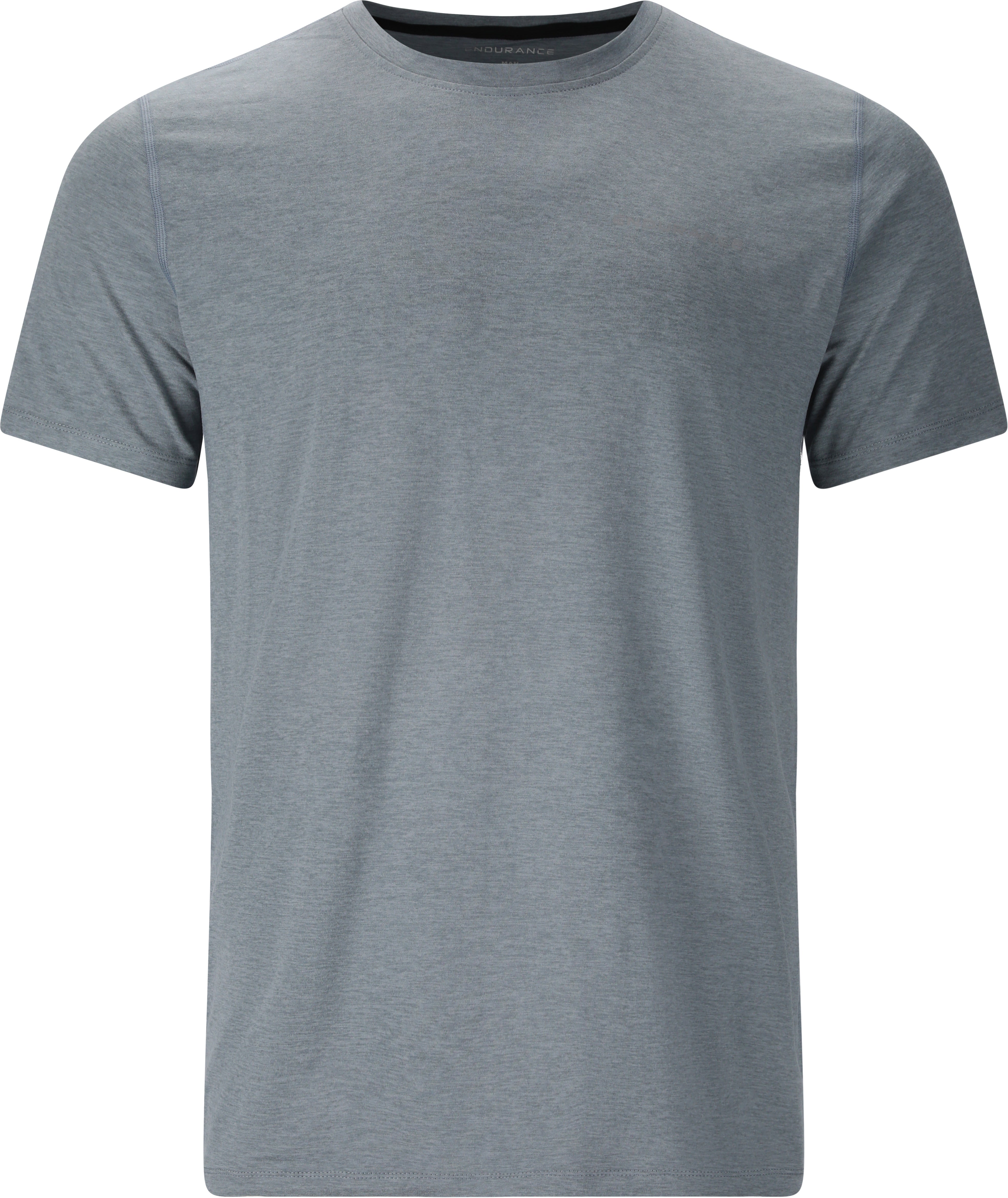 ENDURANCE Abdon M Melange S/S Tee Black Melange