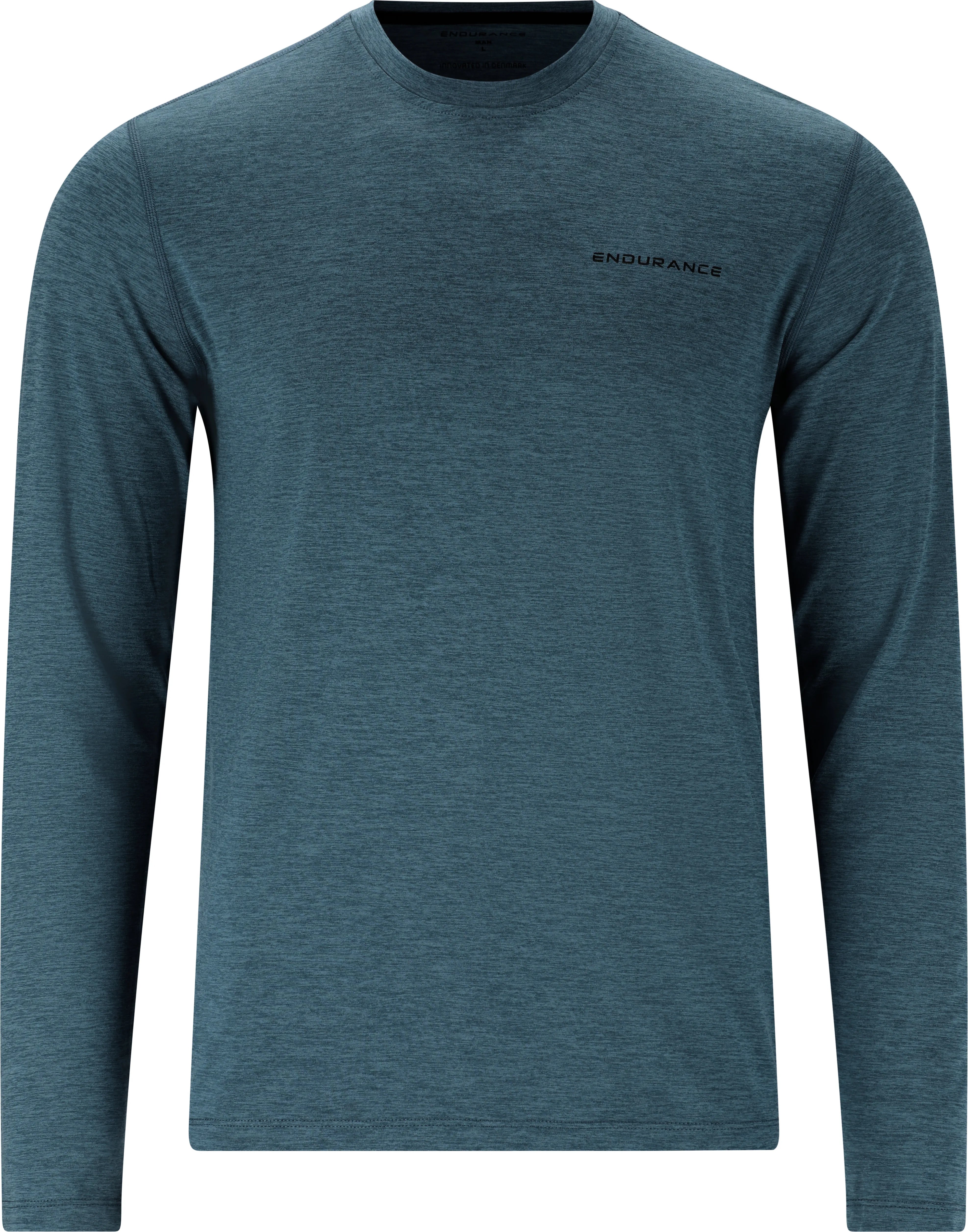 ENDURANCE Abdon M Melange L/S Tee Langarmshirt
