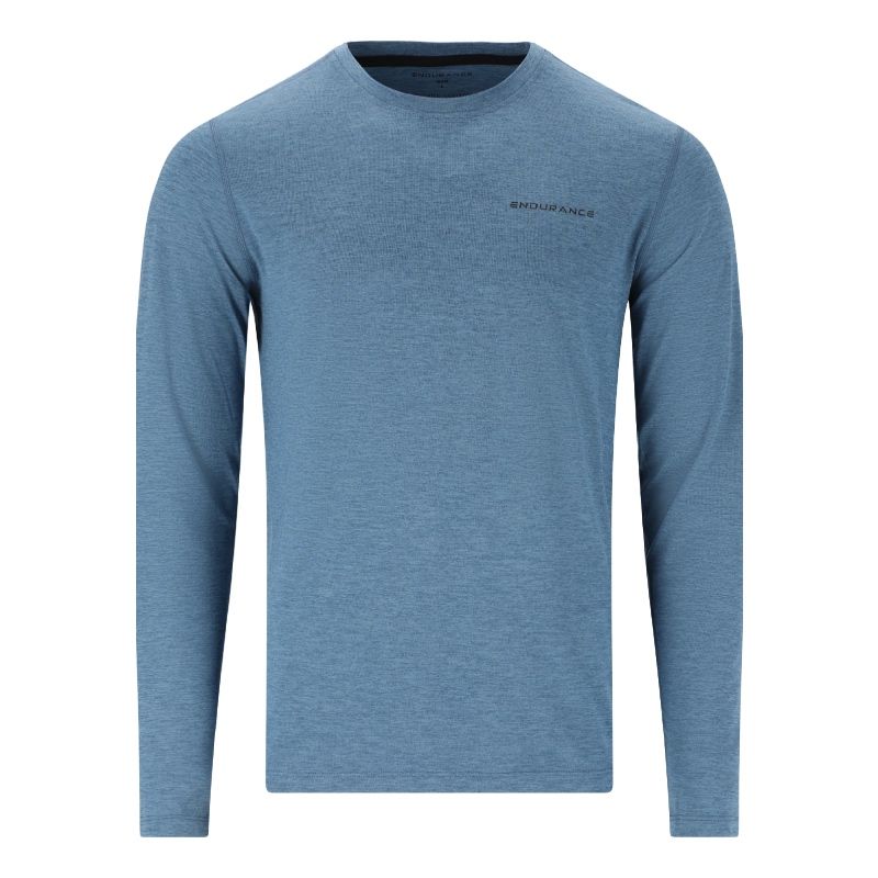 ENDURANCE Abdon M Melange L/S Tee Langarmshirt