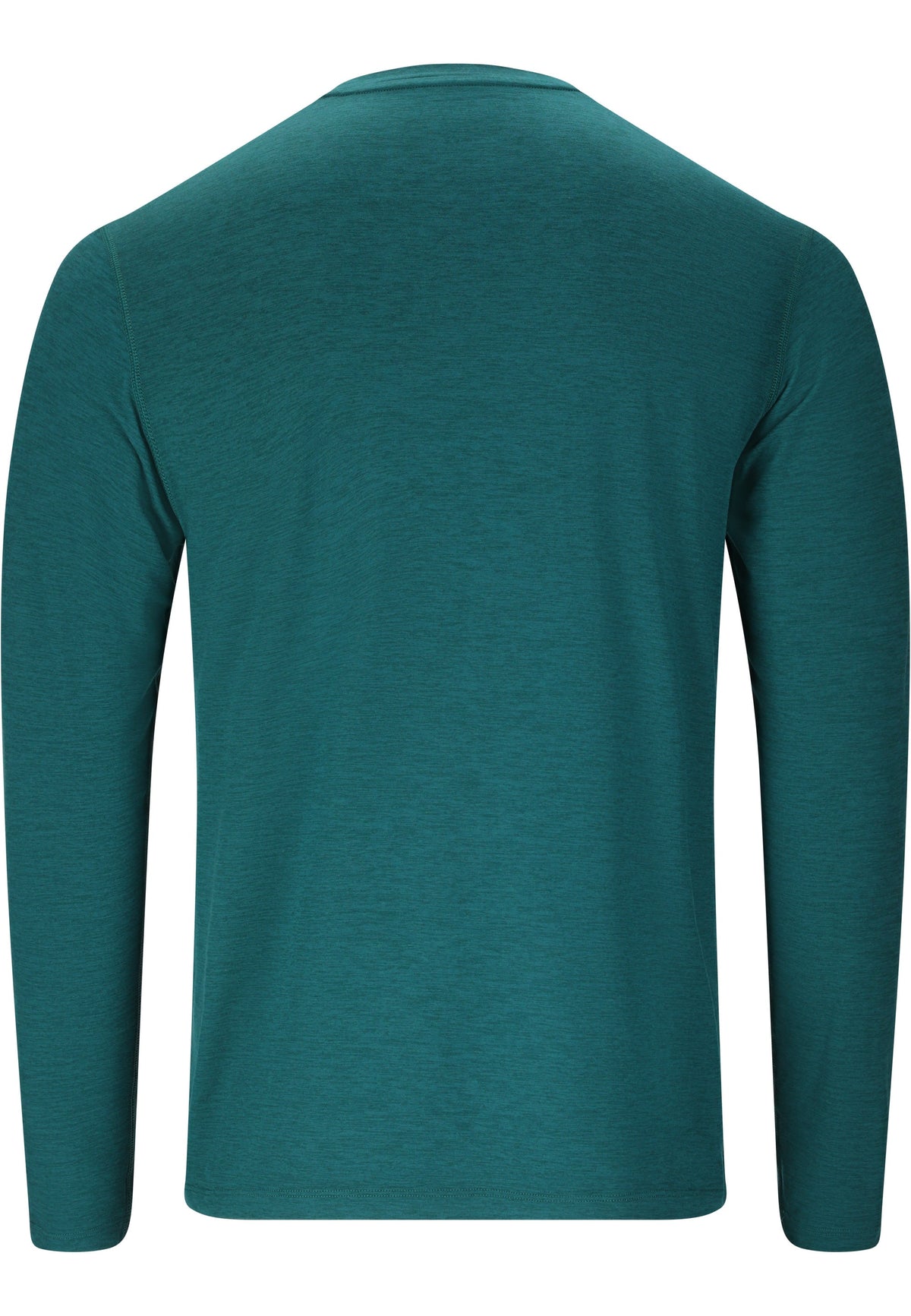 Abdon M Melange L/S Langarmshirt Black