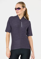 Logan Cycling/MTB Melange SS Jers Damen Radtrikot