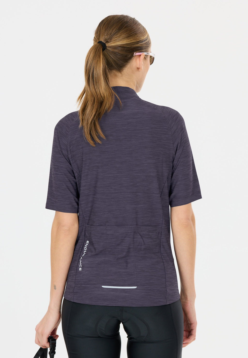 Logan Cycling/MTB Melange SS Jers Damen Radtrikot