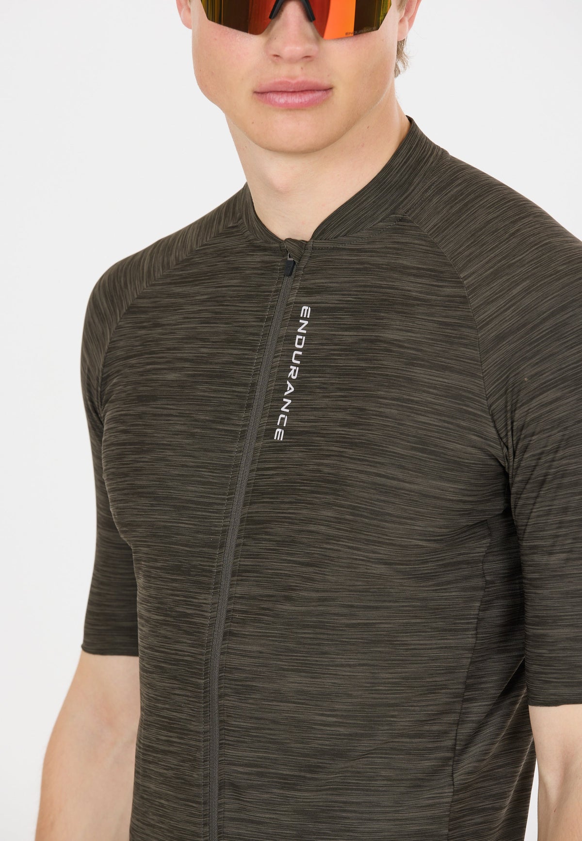 Logan Cycling/MTB Melange SS Jers Herren Radtrikot