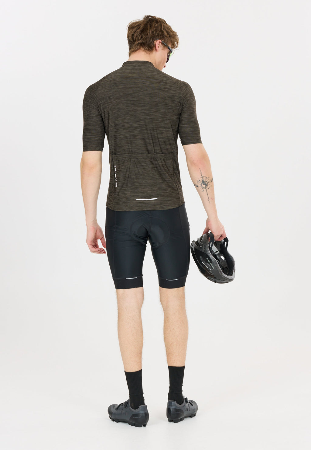 Logan Cycling/MTB Melange SS Jers Herren Radtrikot