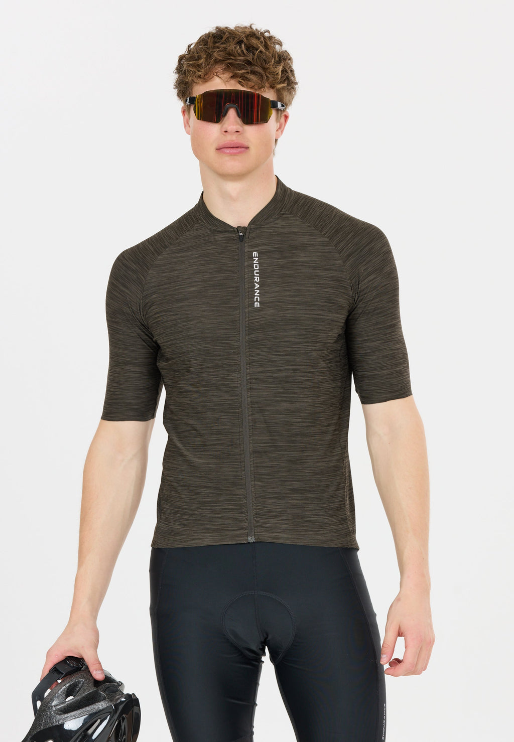 Logan Cycling/MTB Melange SS Jers Herren Radtrikot