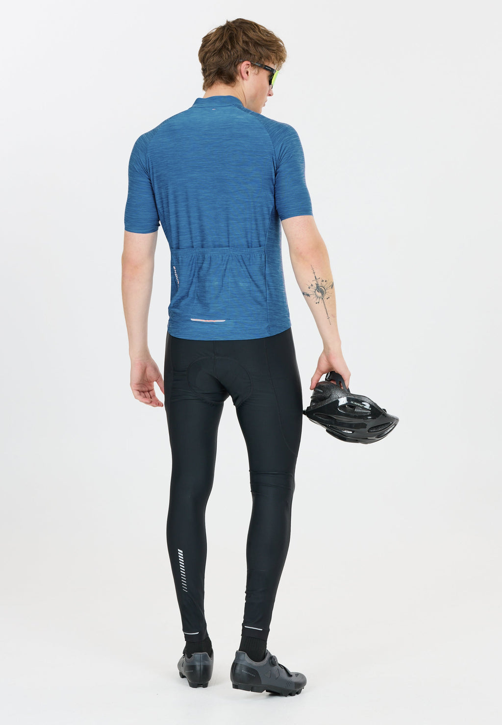Logan Cycling/MTB Melange SS Jers Herren Radtrikot