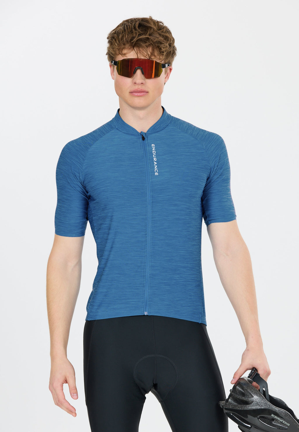 Logan Cycling/MTB Melange SS Jers Herren Radtrikot