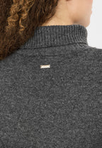 Daviana W Knitted High Neck Damenpullover