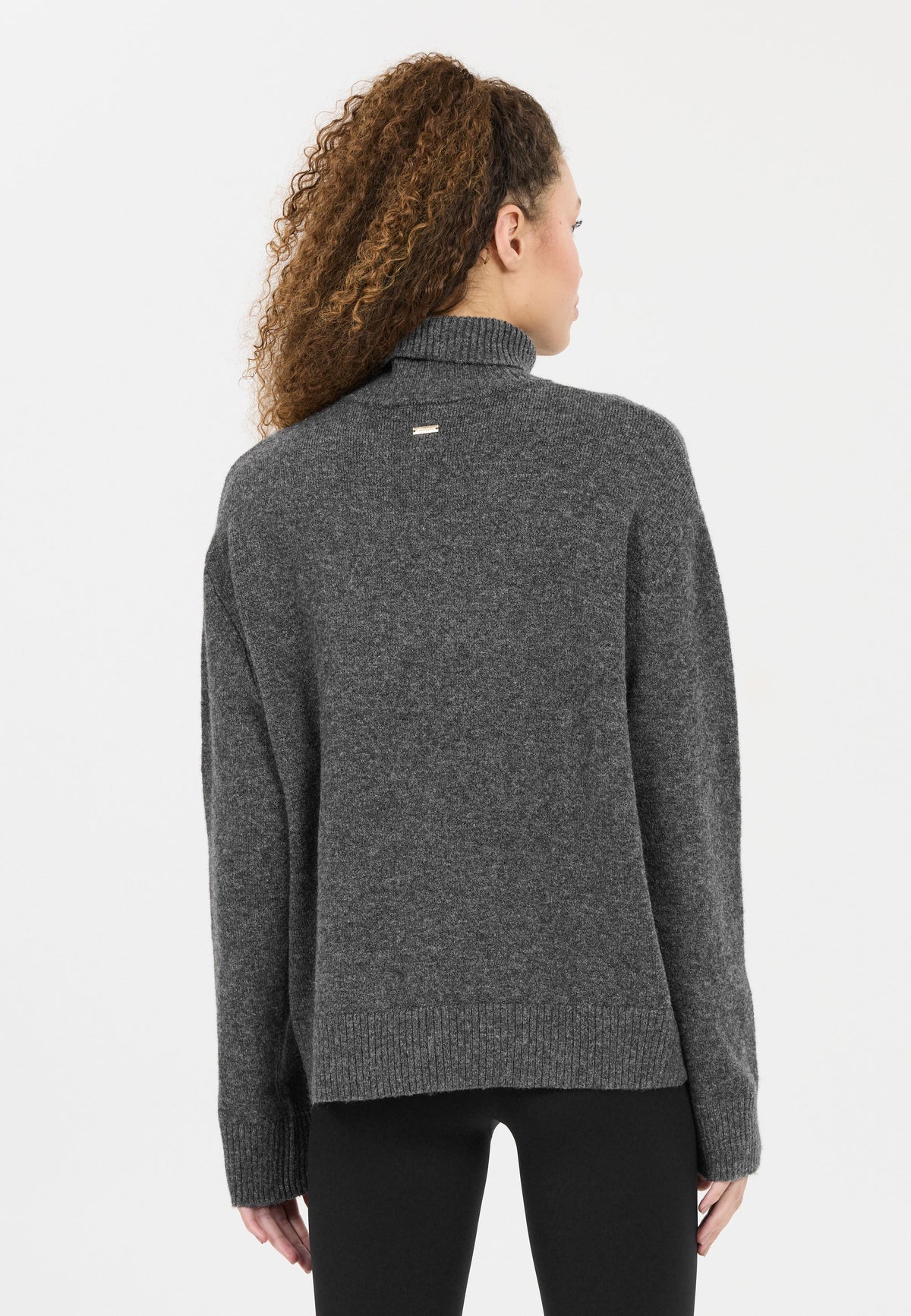 Daviana W Knitted High Neck Damenpullover