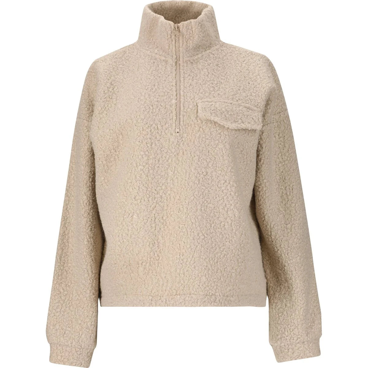 ENDURANCE Florrie W Sherpa Half Zip Rollkragenpullover