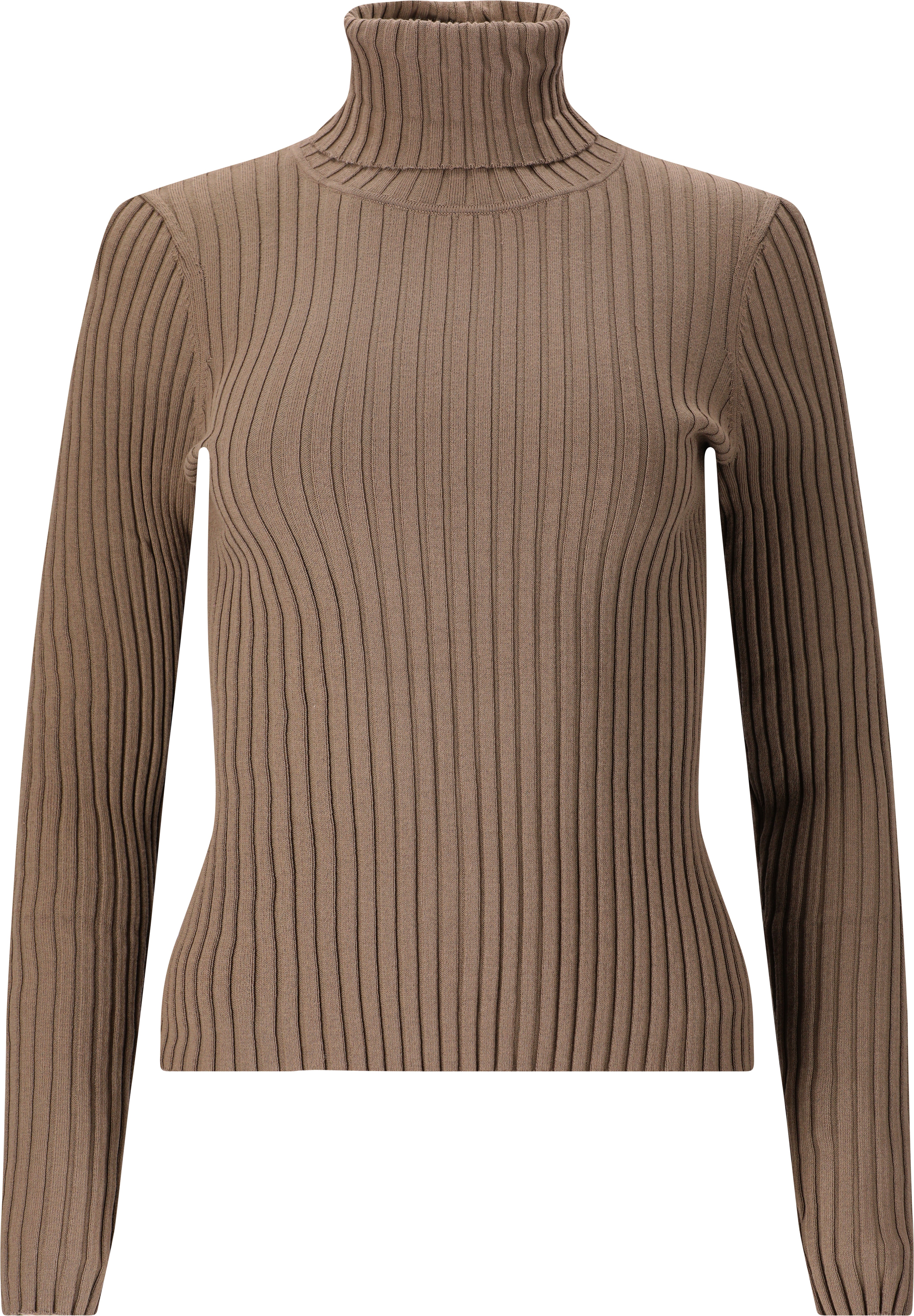Jelina W Ribbed Turtleneck