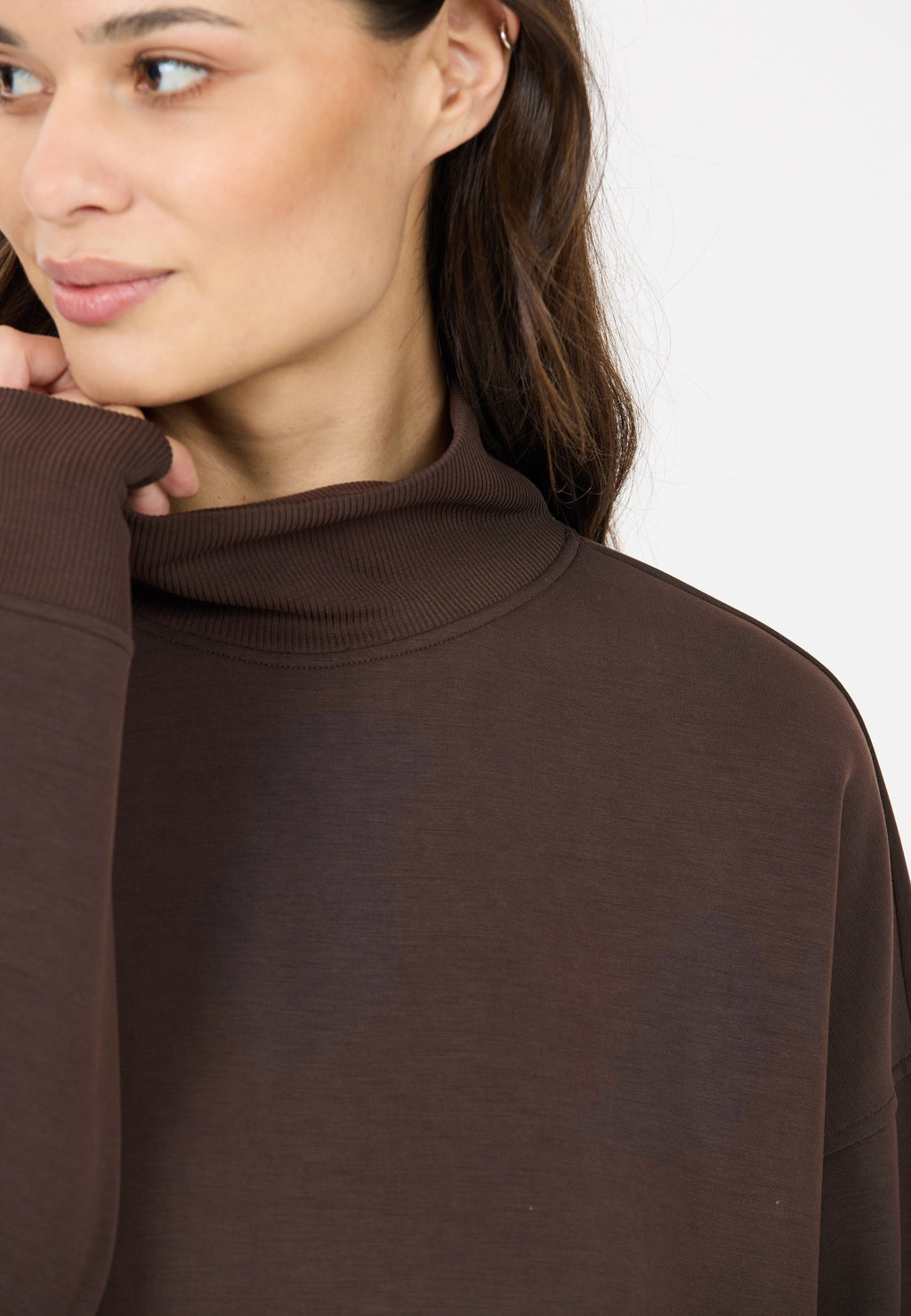 Yunes Turtle Neck Damen Pullover