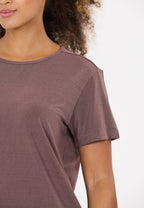 Lizzy V2 Slub SS Tee Damen Funktionsshirt