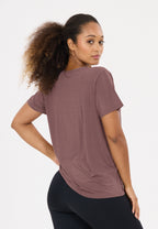 Lizzy V2 Slub SS Tee Damen Funktionsshirt