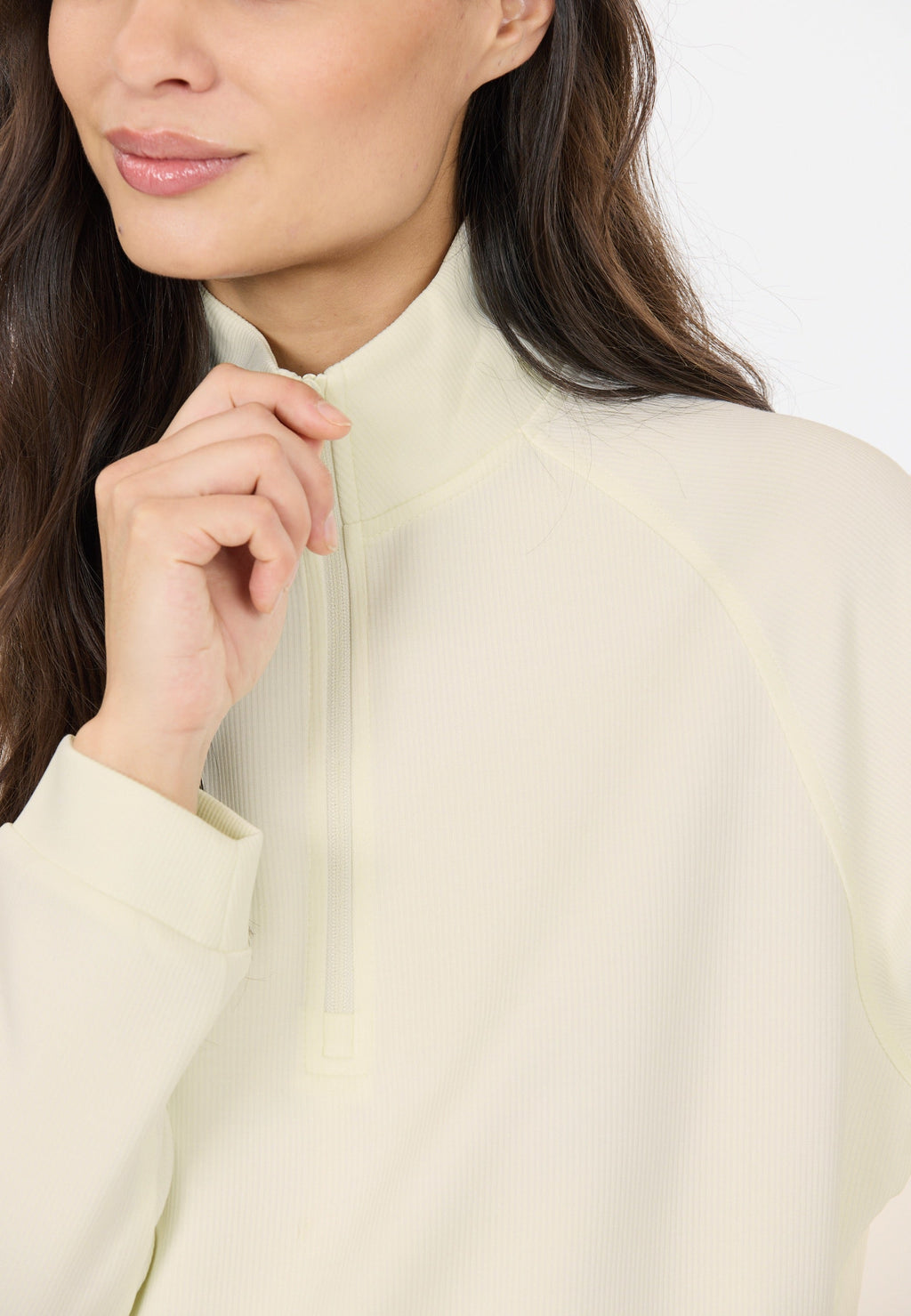 Franye Half Zip Damen Pullover
