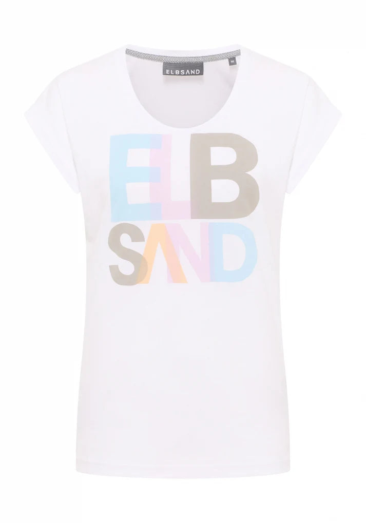 ELBSAND Eldis T-Shirt Damen mit V-Ausschnitt