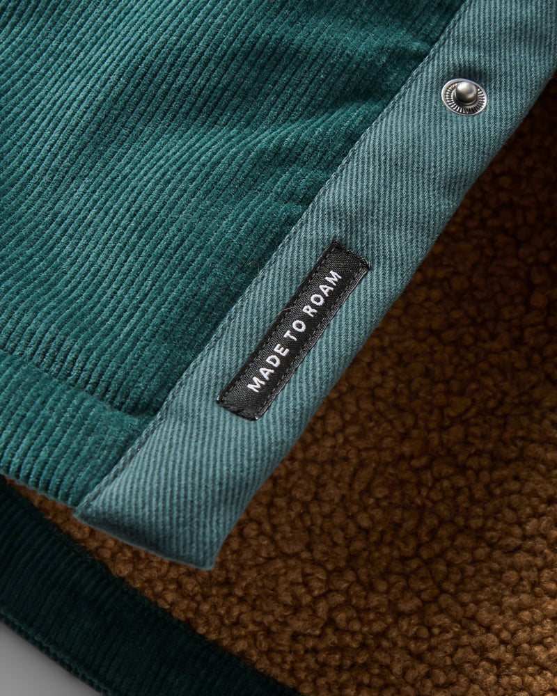 Kodiak Sherpa Lined Cord Overshirt