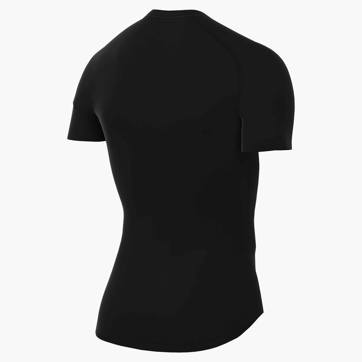 M NP DF Tight Top SS Funktionsshirt Schwarz Weiß