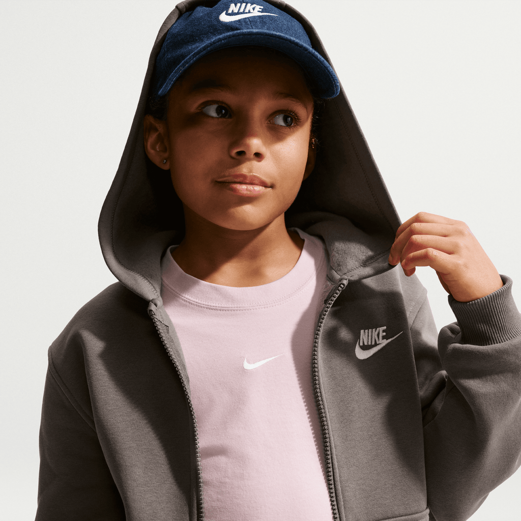 K NSW CLUB FLC HD FZ LS LBR Kapuzenjacke Kinder