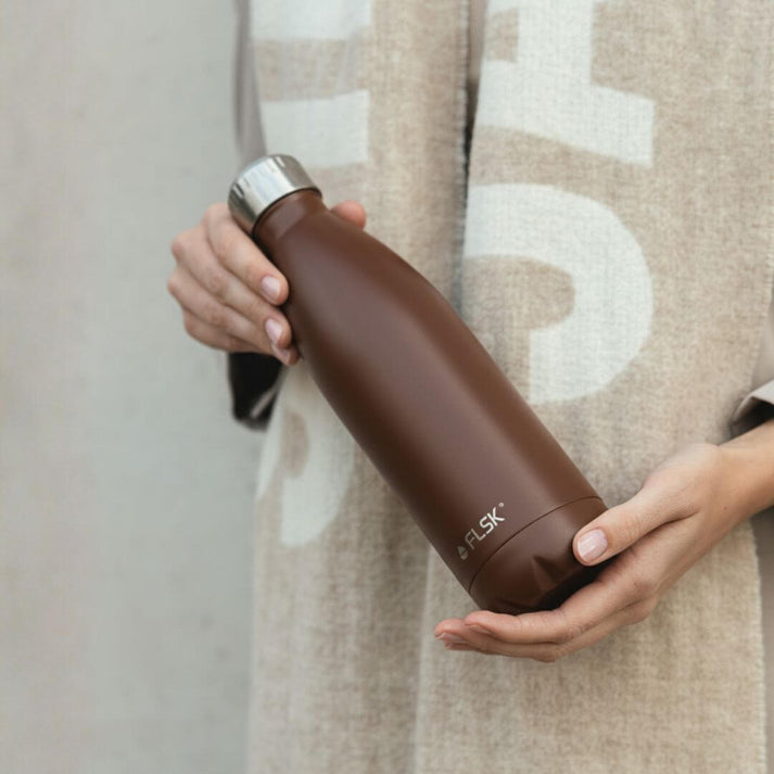 Trinkflasche Edelstahl 750ml Chocolate