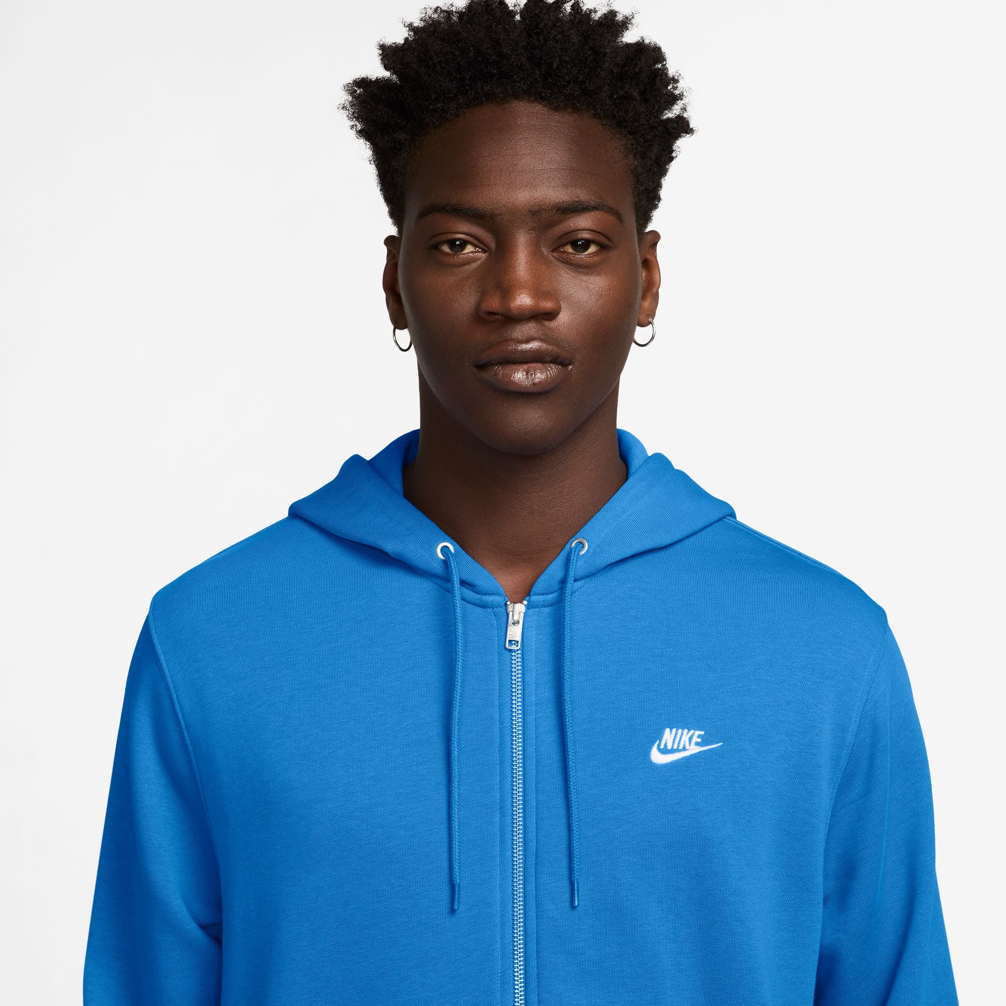 M NK CLUB FT FZ HOODIE