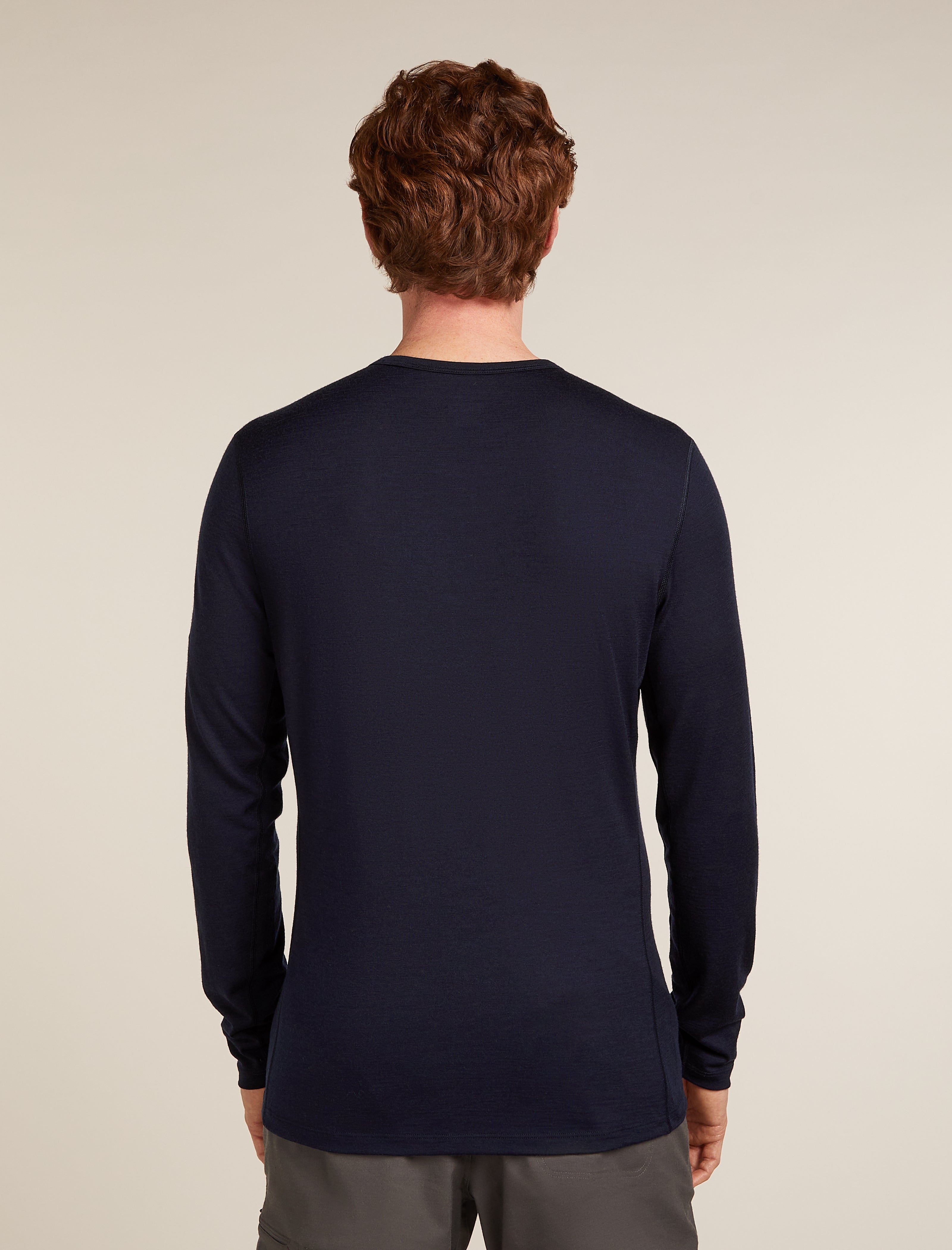Men Merino 200 Oasis LS Crewe Eleva
