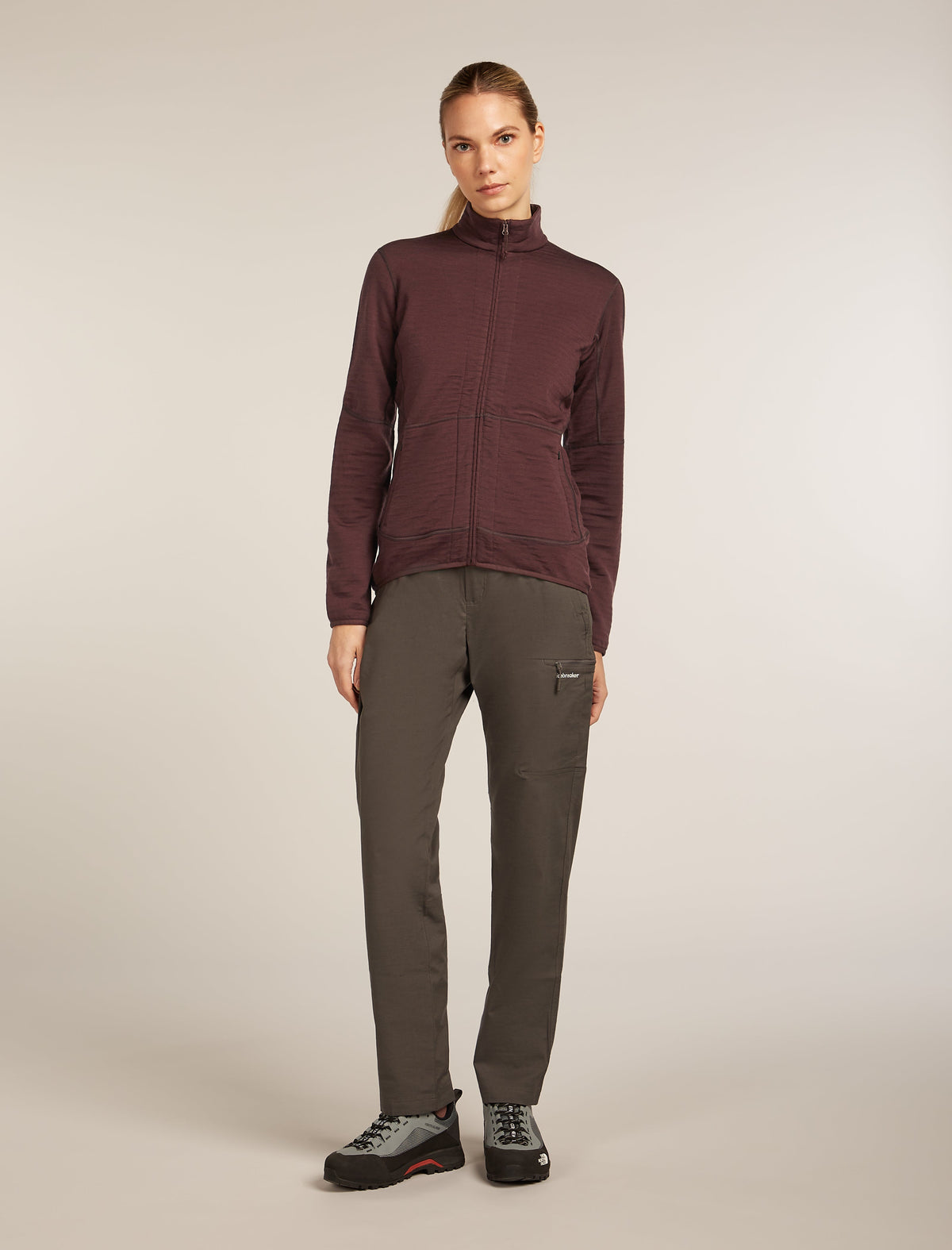 Mer 400 RealFleece Descender LS Z Damen Fleecejacke