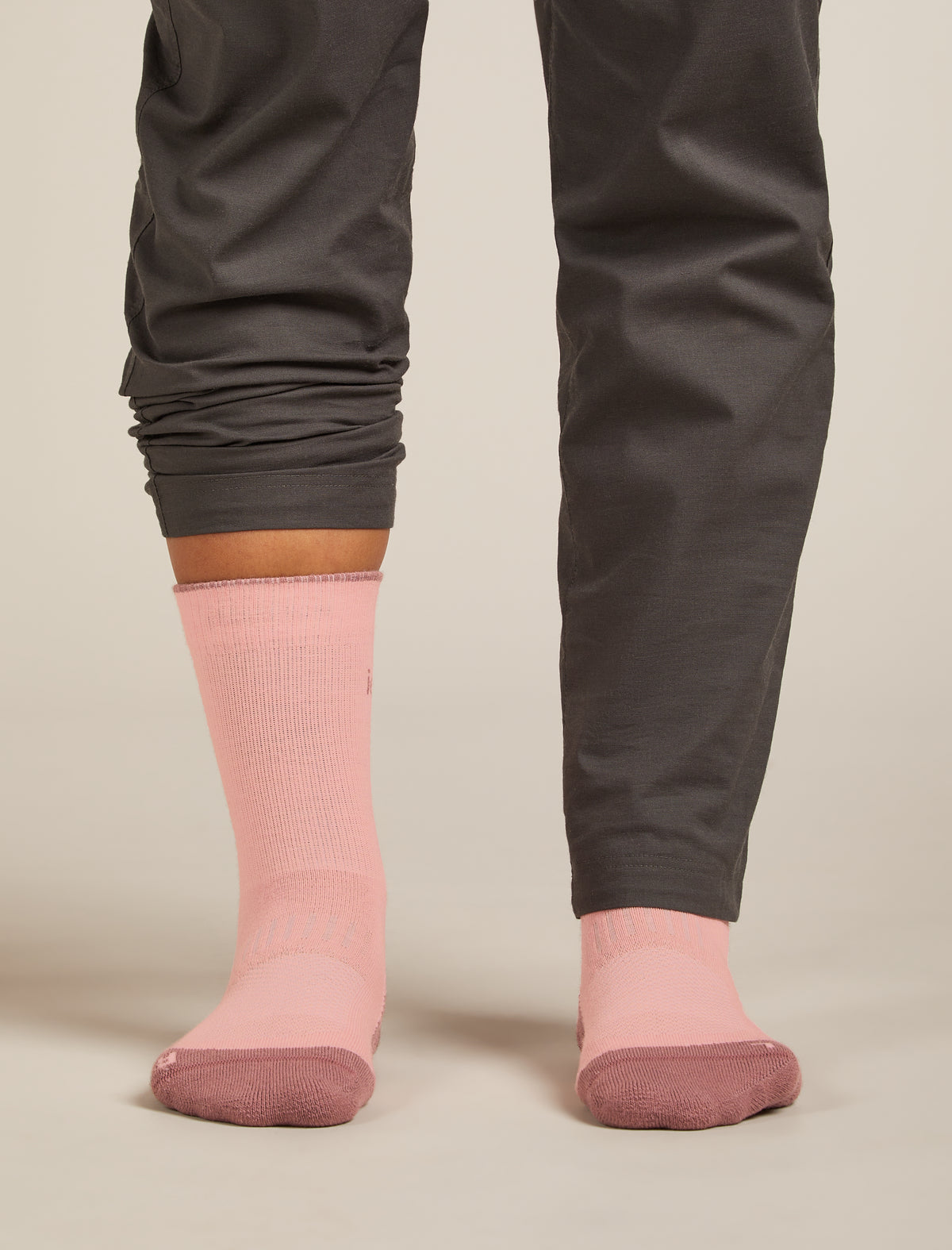 Women Merino Hike+ Light Crew Wandersocken