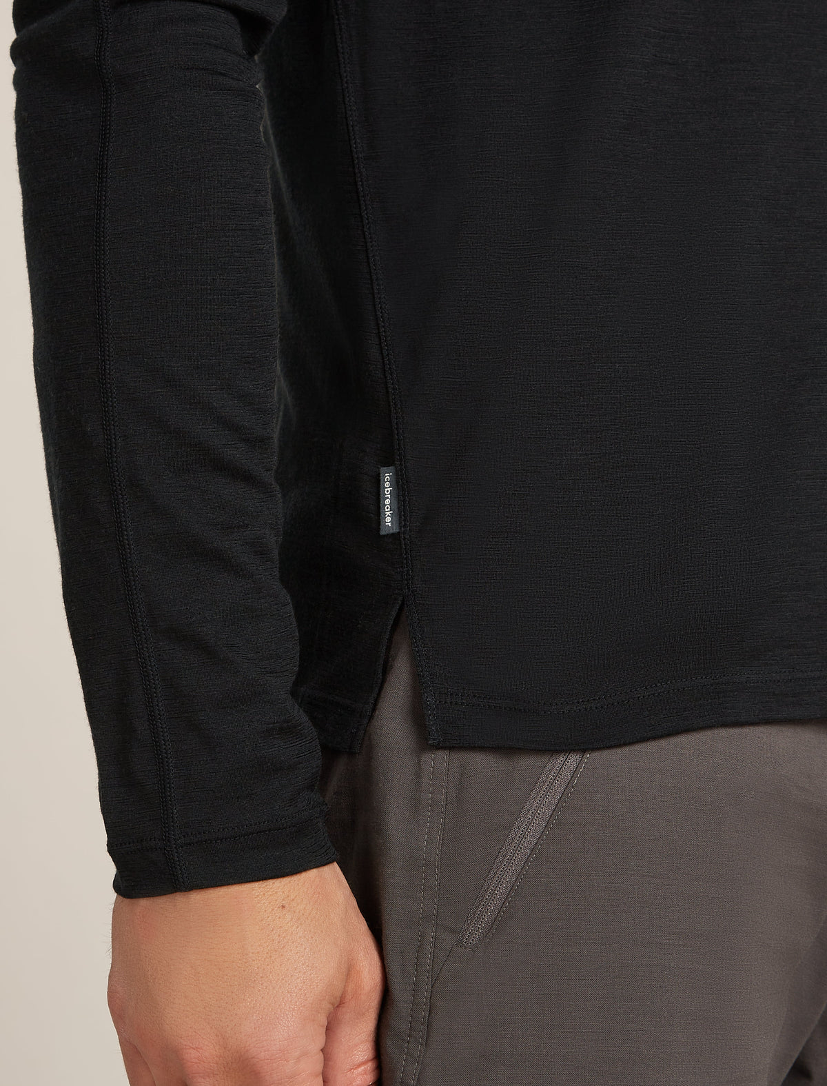 150 MerinoFine Ace LS Tee UPF Herren Wandershirt