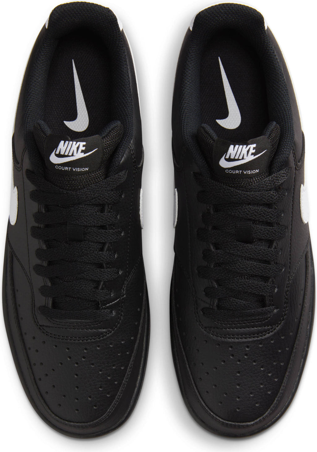 Court Vision Lo Sneaker schwarz/weiß