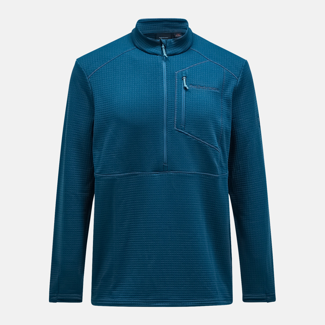 M Trail Polartec HZ Midlayer - Infinity Teal