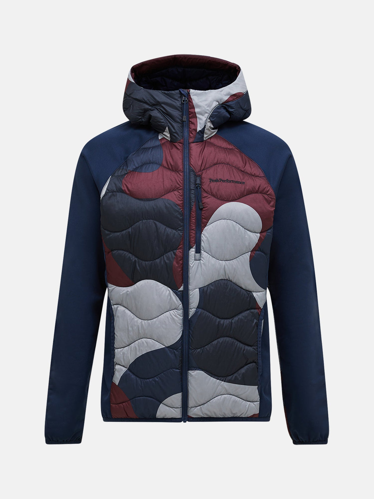 Helium AOP Down Hybrid Hood Herren Winterjacke