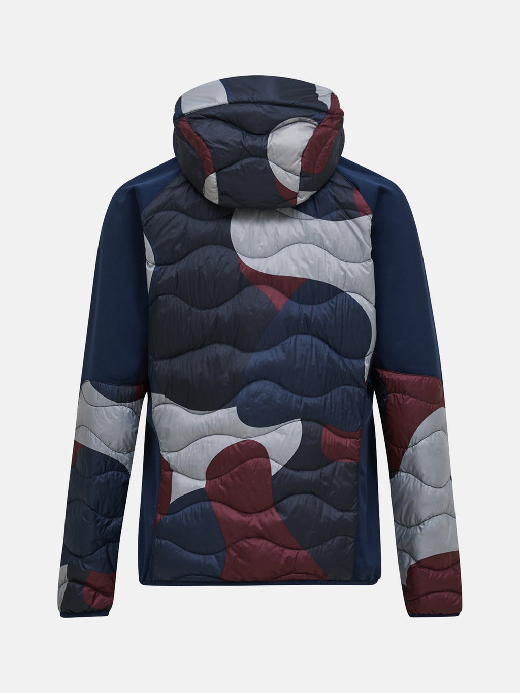 Helium AOP Down Hybrid Hood Herren Winterjacke