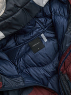 Helium AOP Down Hybrid Hood Herren Winterjacke